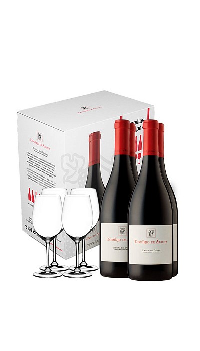 Pack Dominio de Atauta 2019 (x4) con 4 Copas Riedel