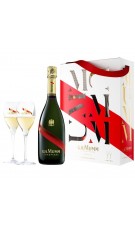 Estuche G. H. Mumm Grand Cordon & Brut 2 copas