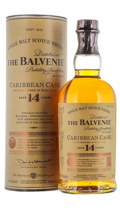 Whisky Balvenie 14 años Caribbean Cask