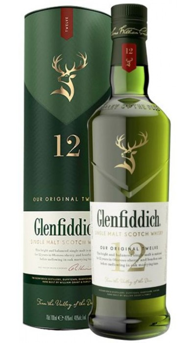 Whisky Glenfiddich 12 Años