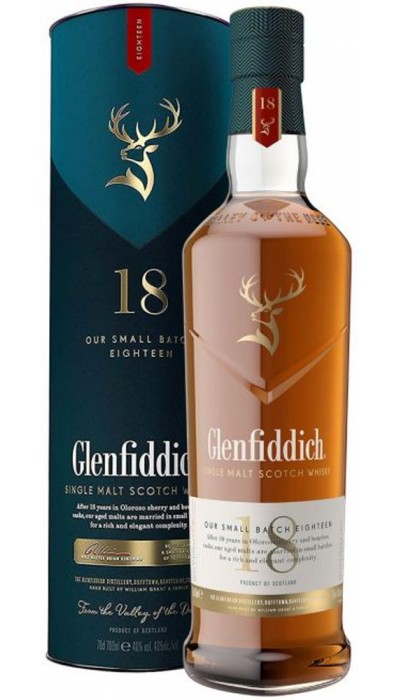 Whisky Glenfiddich 18 Años